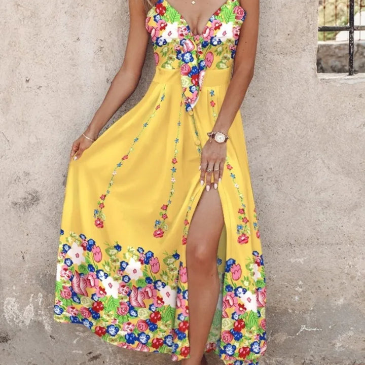 Summer Floral Long Dress